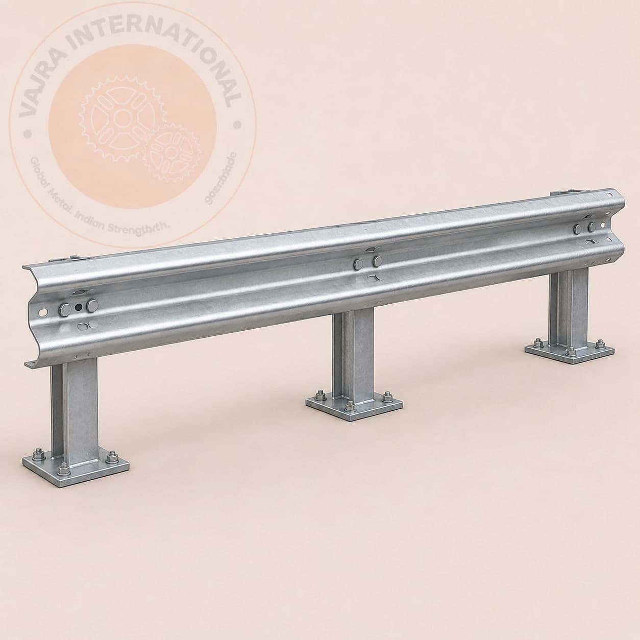Highway Crash Barriers, manufacturer & exporter, India | Vajra International, Howrah