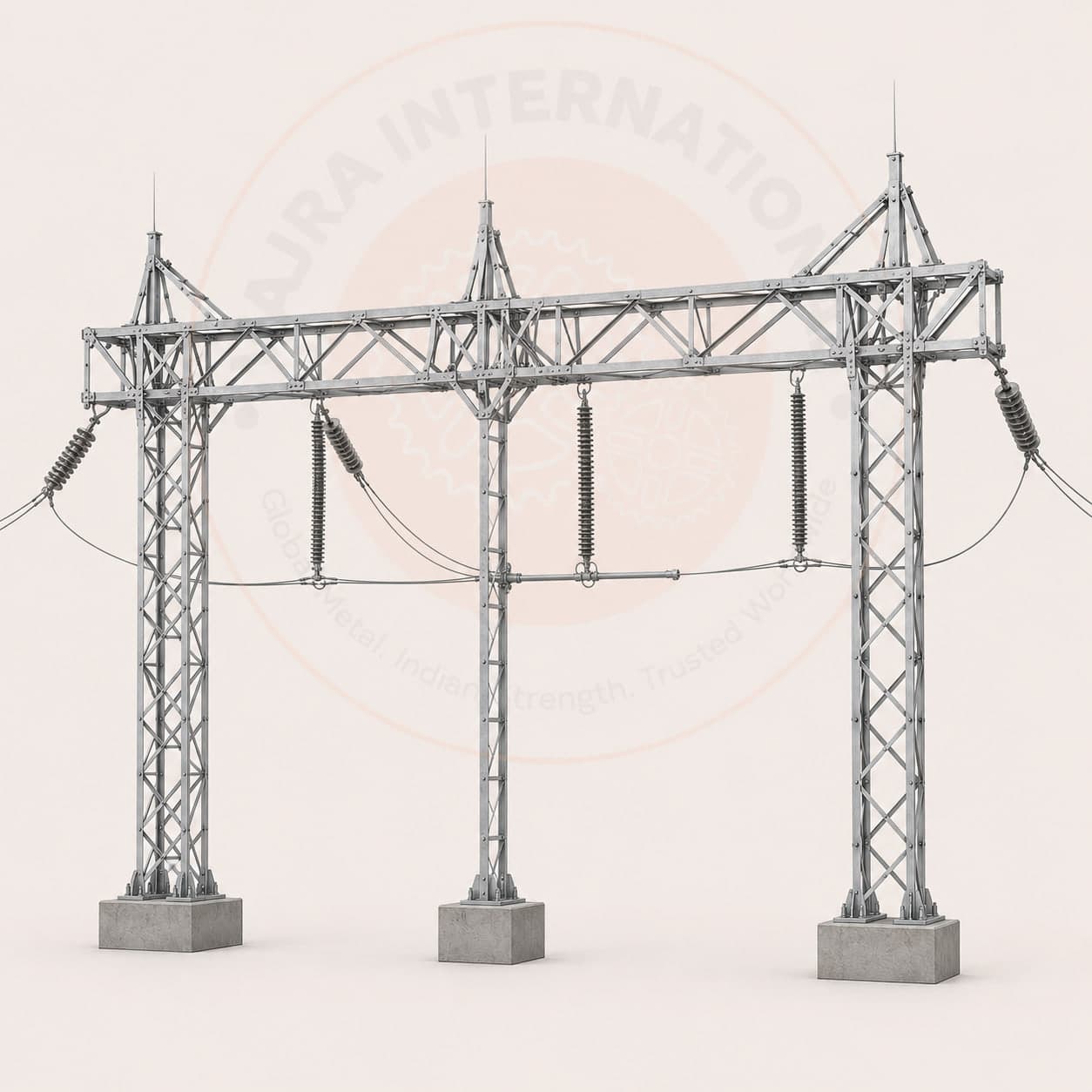 Tower Fabrication, Telecom · Transmission · Defence structures | Vajra International, manufacturer & exporter, Howrah, India