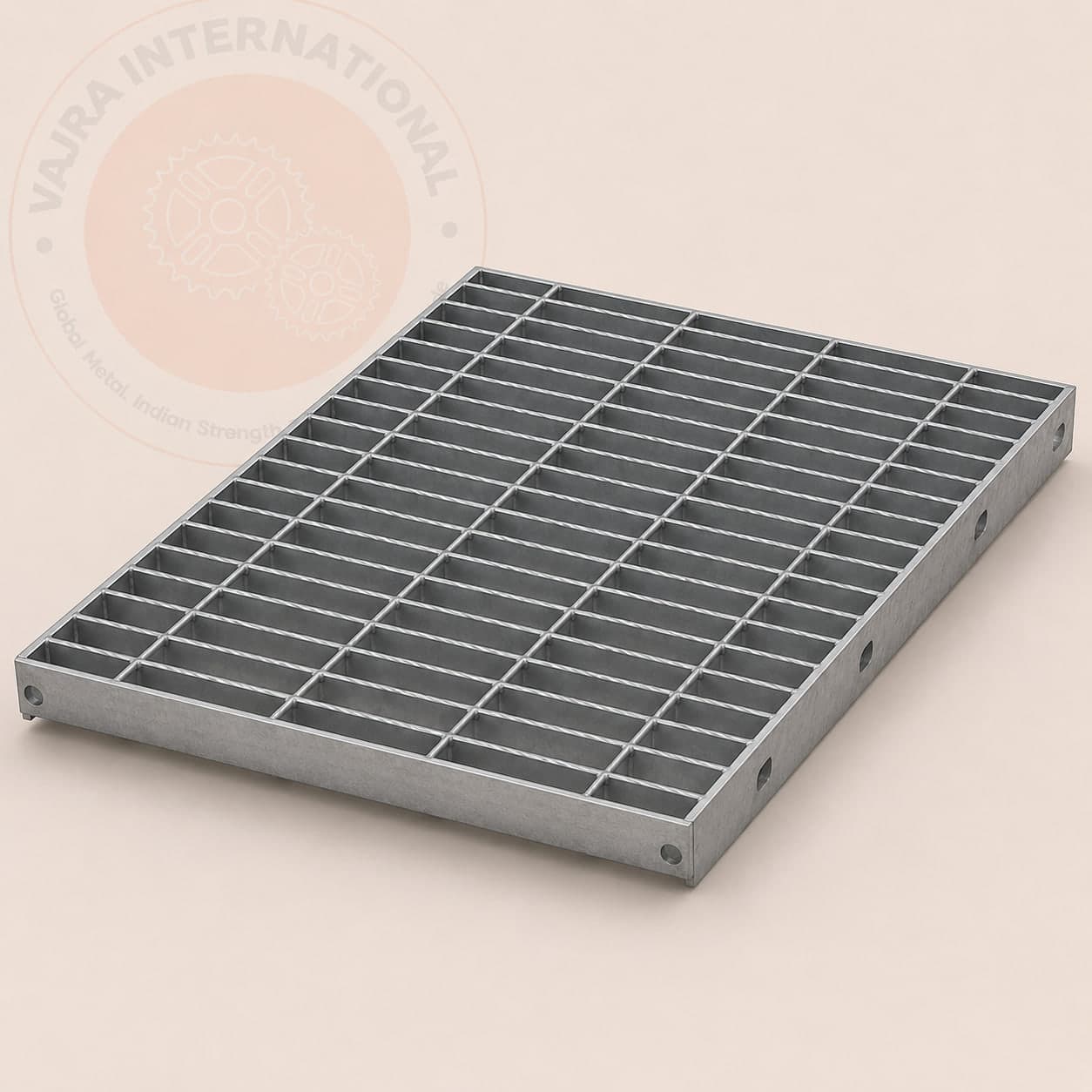 Electroforged Grating Panels, Electroforged Gratings – view 2 Electroforged Grating Panels, Electroforged Gratings. Manufactured and exported by Vajra International, Howrah, India.