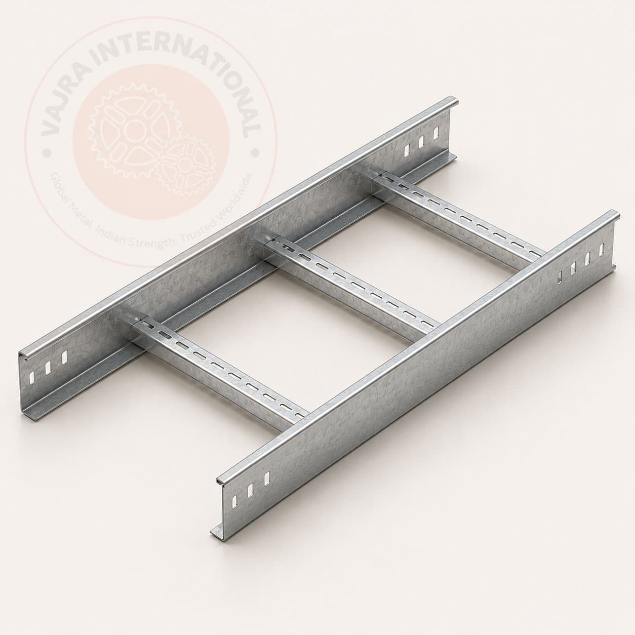 Ladder Cable Tray, Cable Trays – view 2 Ladder Cable Tray, Cable Trays. Manufactured and exported by Vajra International, Howrah, India.